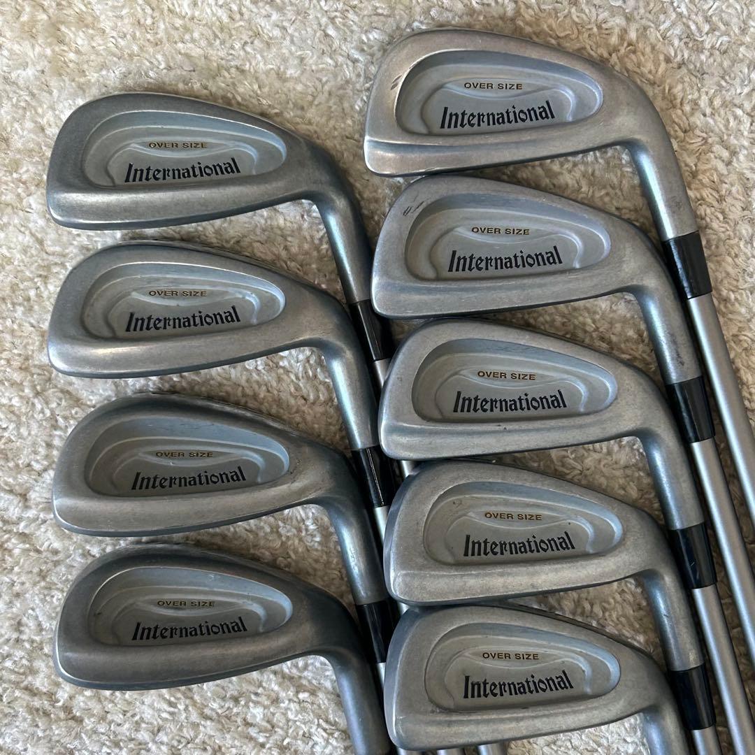 希少 名器 アーノルドパーマー International ゴルフクラブセット