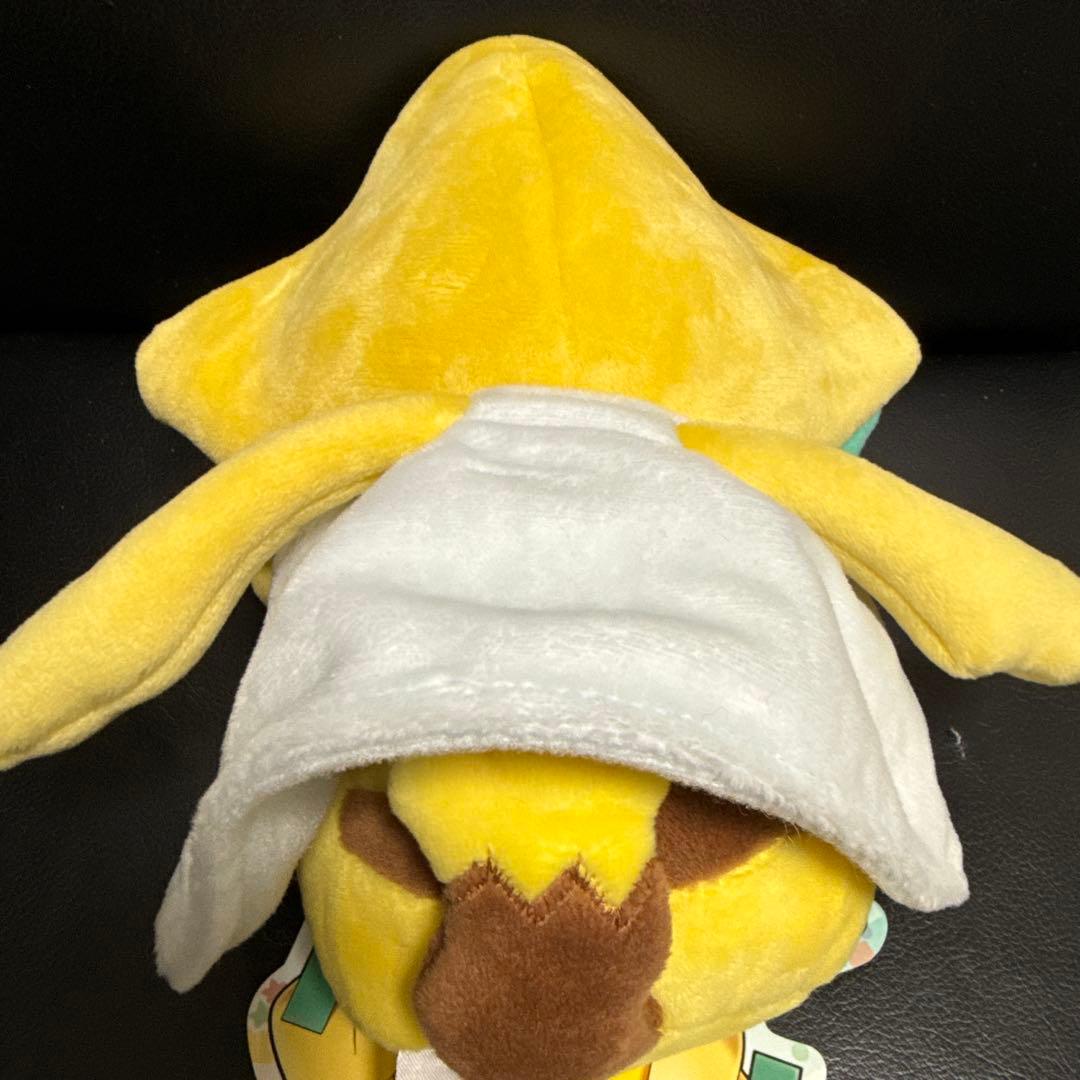 ポケモンセンターオリジナル ぬいぐるみ　ジラーチポンチョのピカチュウ