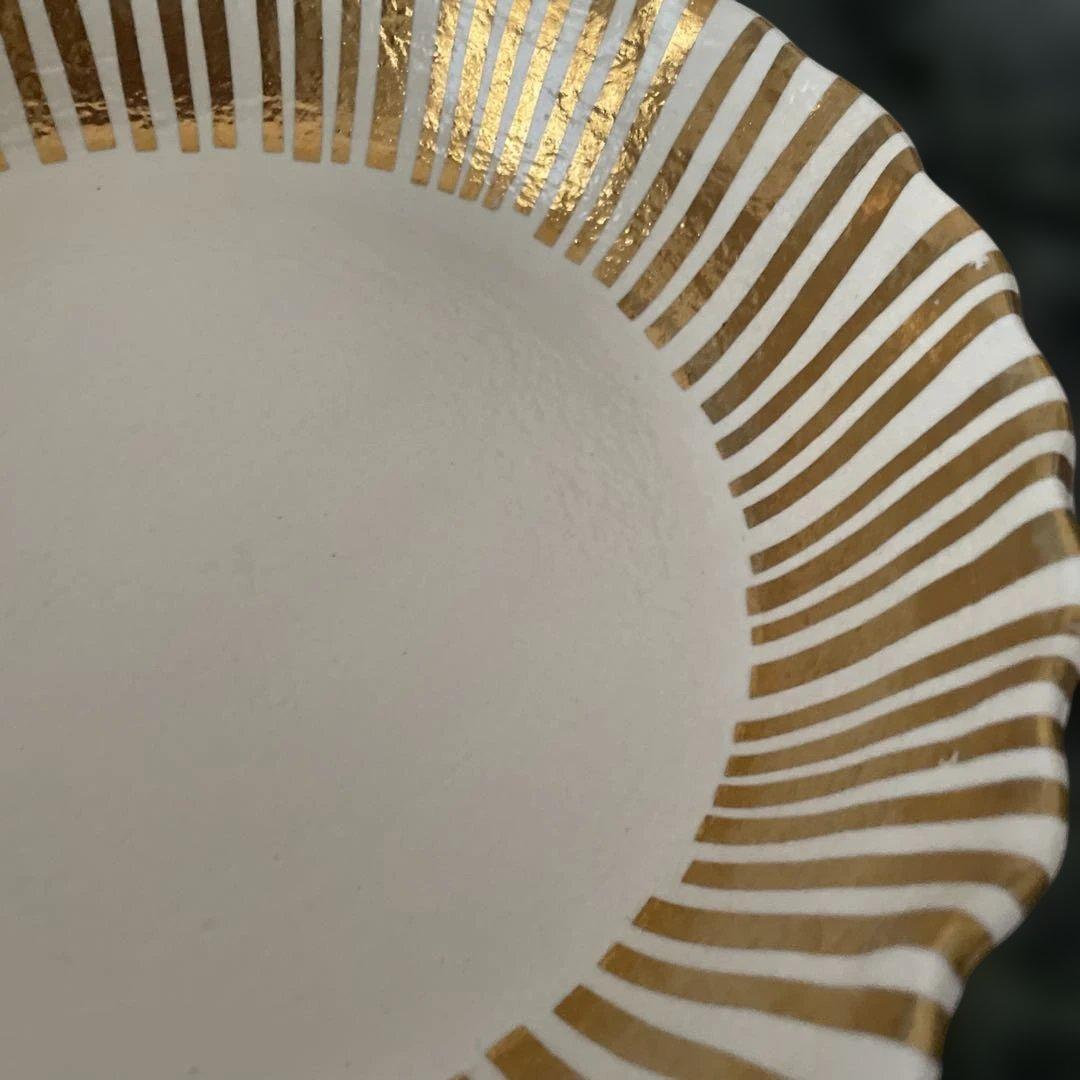 ヴィンテージ金箔　鉢　陶器