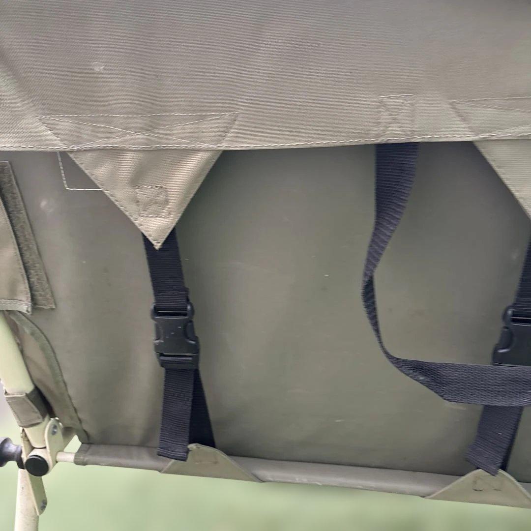 DOD 廃盤カラー グッドラックソファ アウトドアベンチ カーキ×ベージュ