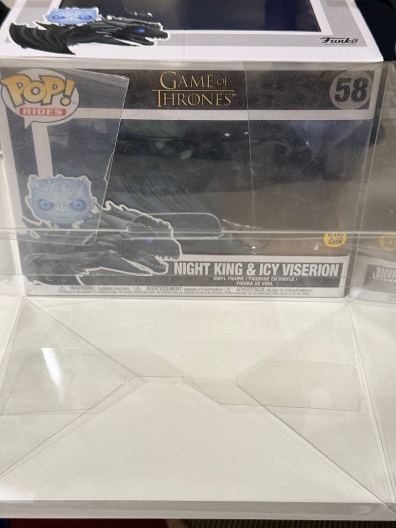 新品 No.58 FUNKO ゲームオブスローンズ ナイトキング夜の王&アイシー