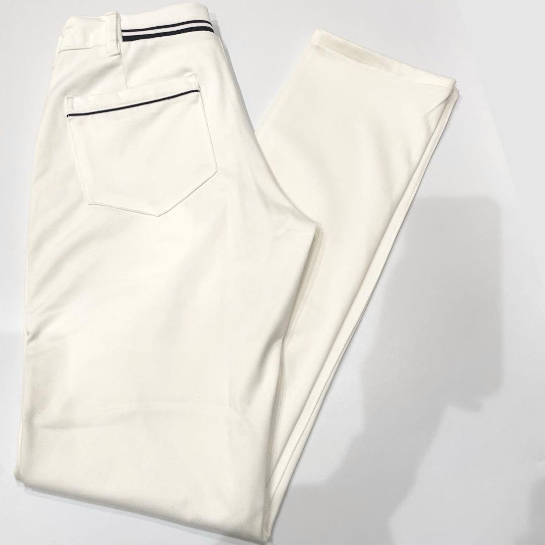 新品 タグ付き キャロウェイ レディース ストレッチパンツ ホワイト Mサイズ