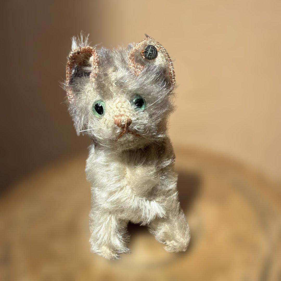 steiff fluffy cat シュタイフ　猫　アンティーク
