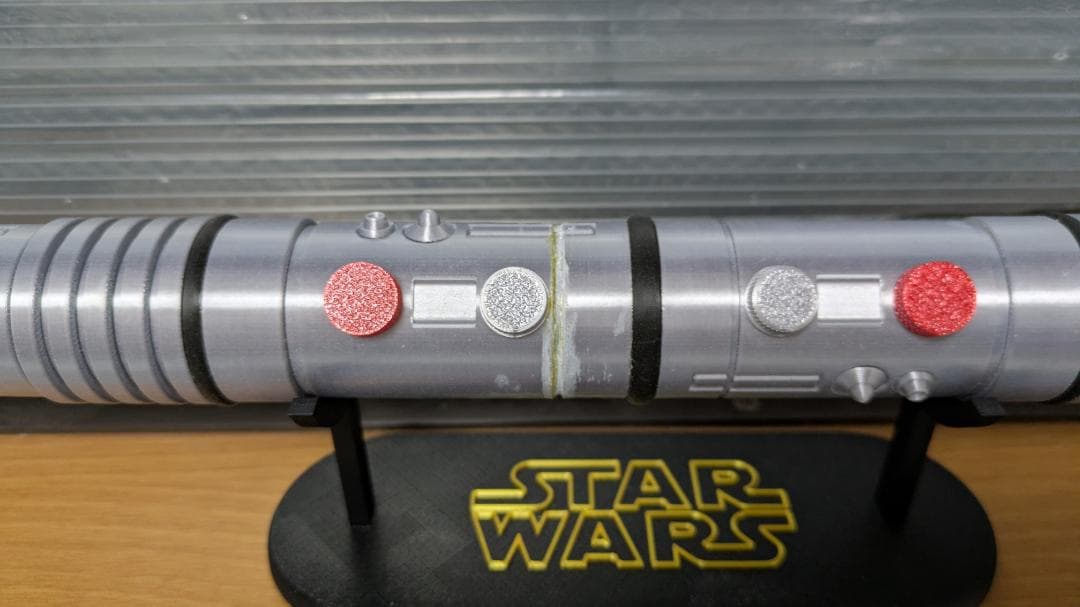 スター・ウォーズ ファントム・メナス ダース・モール ライトセーバー 3D作成品