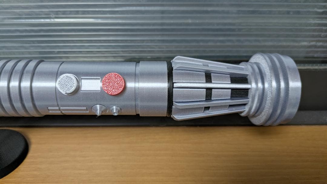 スター・ウォーズ ファントム・メナス ダース・モール ライトセーバー 3D作成品