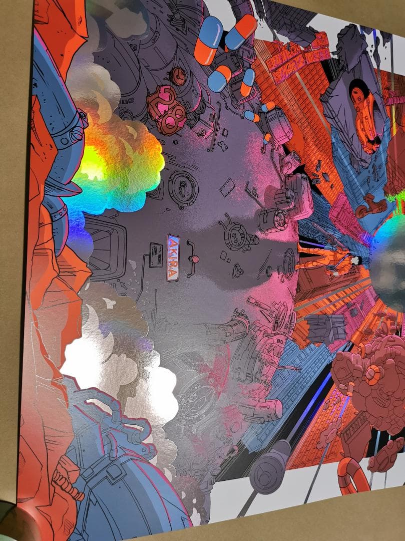 アキラ（Akira）・特大Foilポスター（70枚限定版、大友克洋）