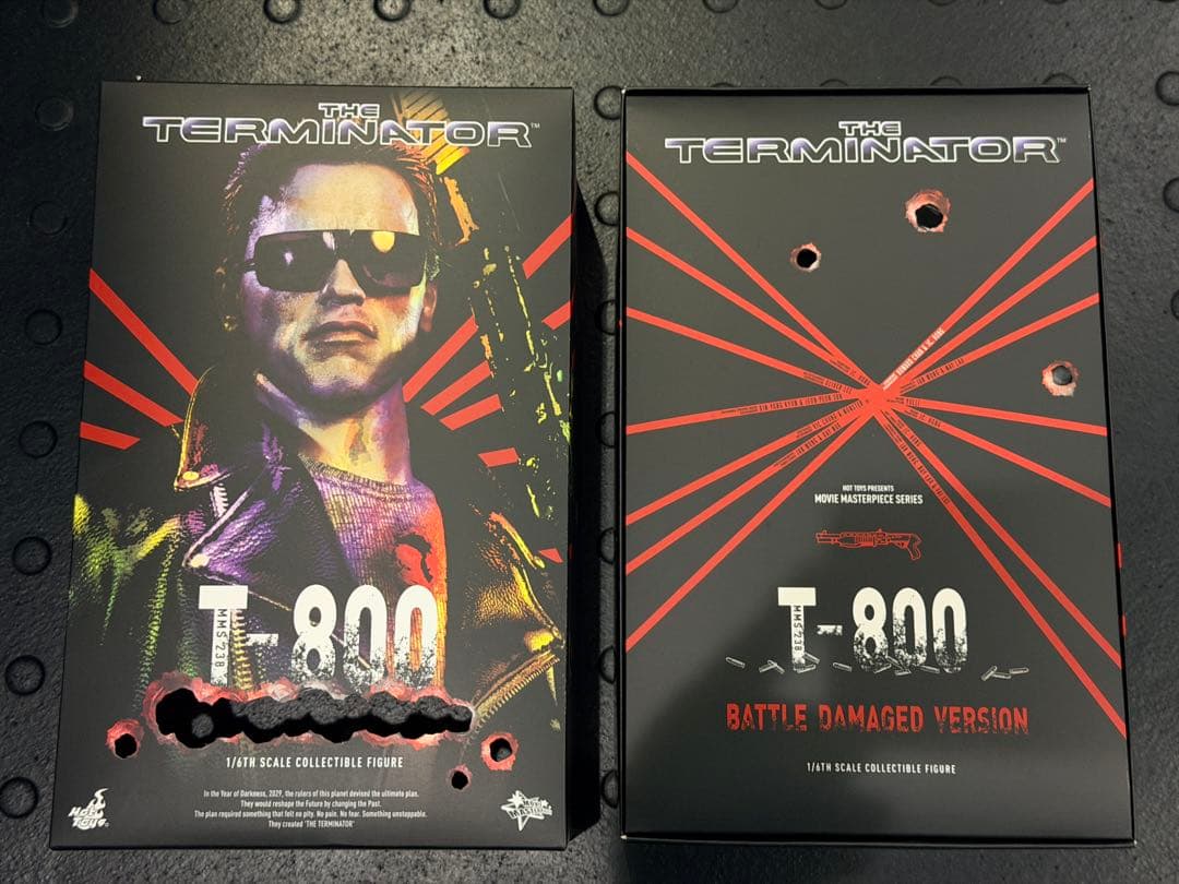 ホットトイズ　ムービーマスターピース ターミネーターT800バトルダメージ版