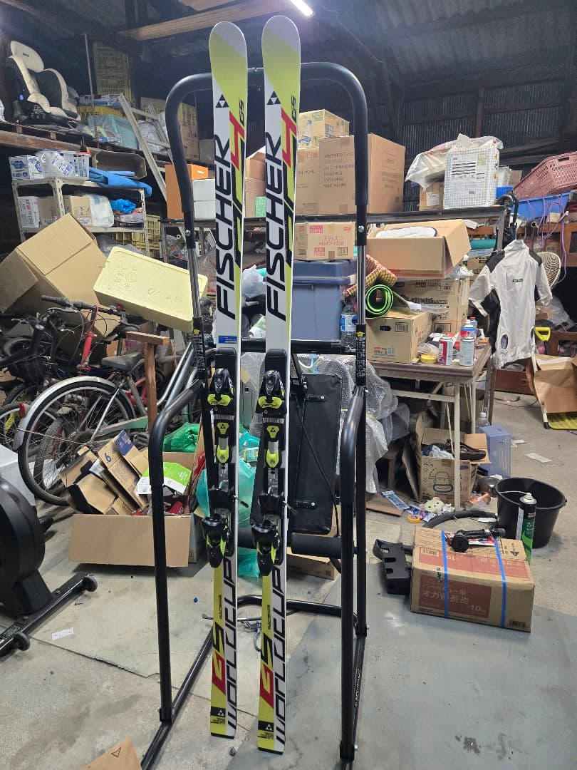 FISCHER RC4 GS 195cm R35 チューン済　スキー FIS対応