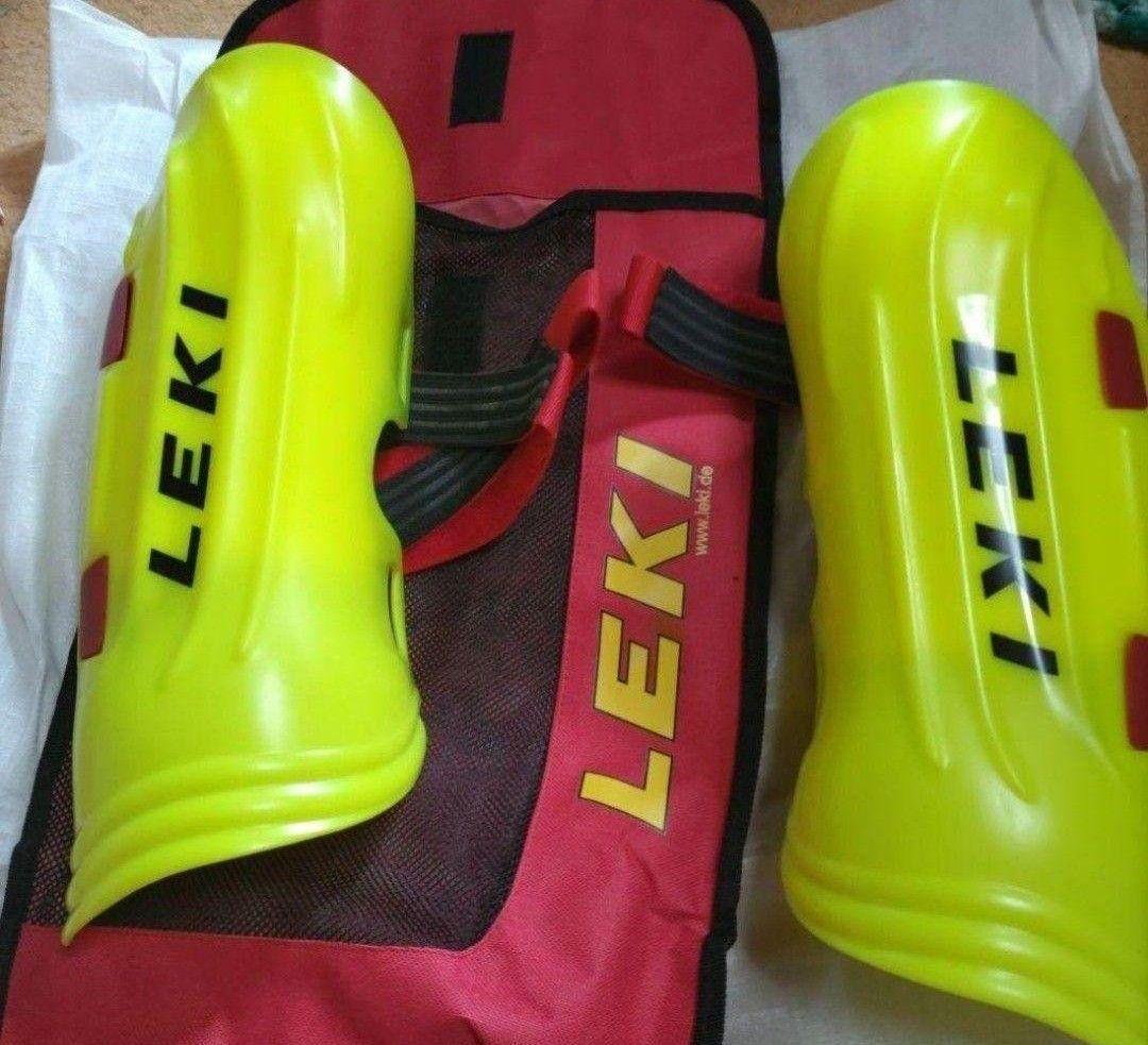 程度良好綺麗 LEKI レキ レガース シンガード 長さ 真ん中で30cm位。