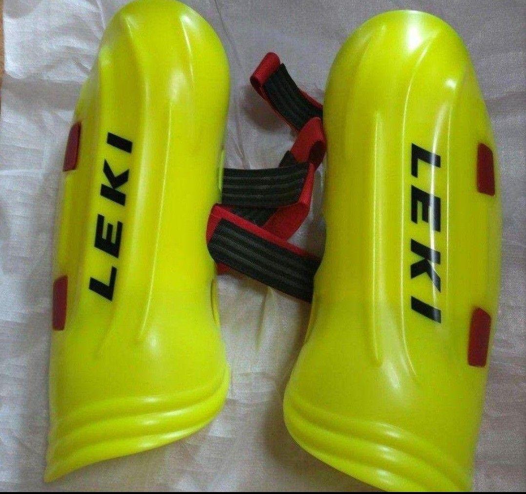 程度良好綺麗 LEKI レキ レガース シンガード 長さ 真ん中で30cm位。