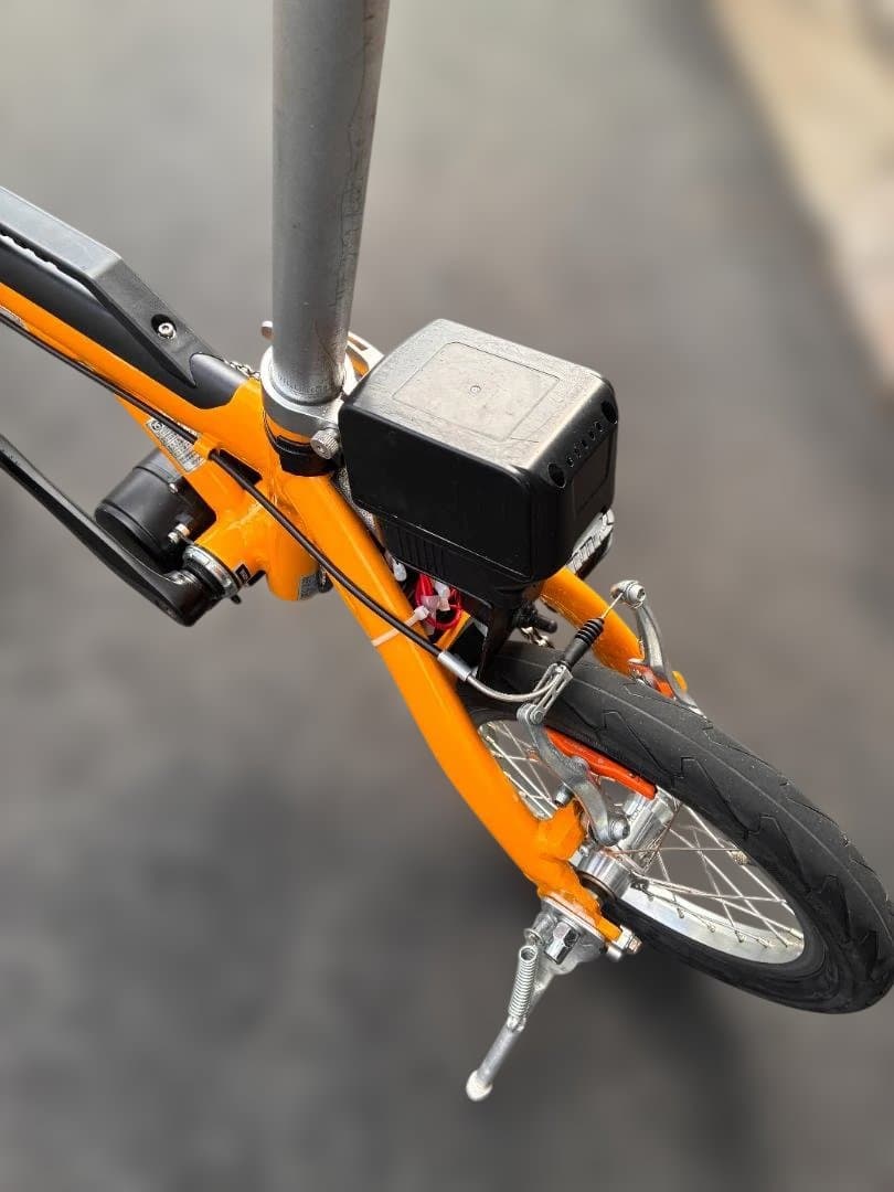 OUTRUNK 電動アシスト自転車 イエロー（バッテリ容量改善仕様）