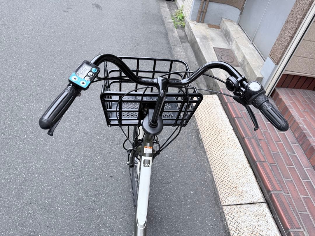 子供乗せ　ヤマハ　電動アシスト自転車　チャイルドシート付き