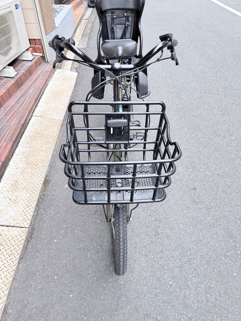 子供乗せ　ヤマハ　電動アシスト自転車　チャイルドシート付き