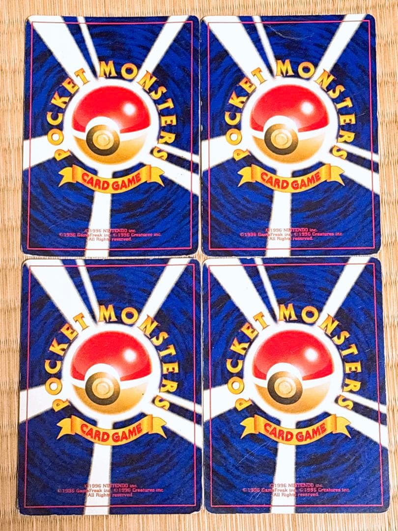 ポケモンカード 旧裏面 ブラッキー LV.40 No.197 4枚セット