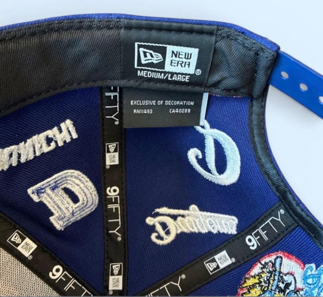 【レア】中日ドラゴンズ NEW ERA 9FIFTYキャップ スナップバック