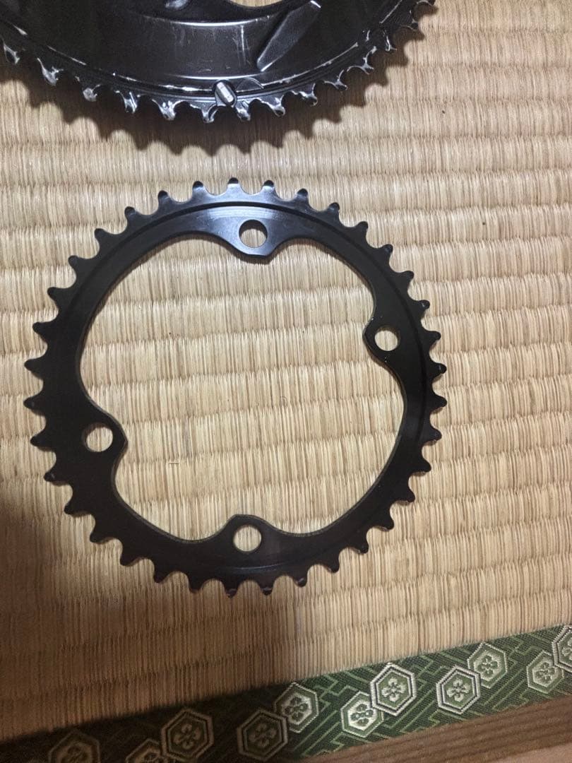 DURA-ACE FC-9200 チェーンリング 53T/39T ブラック