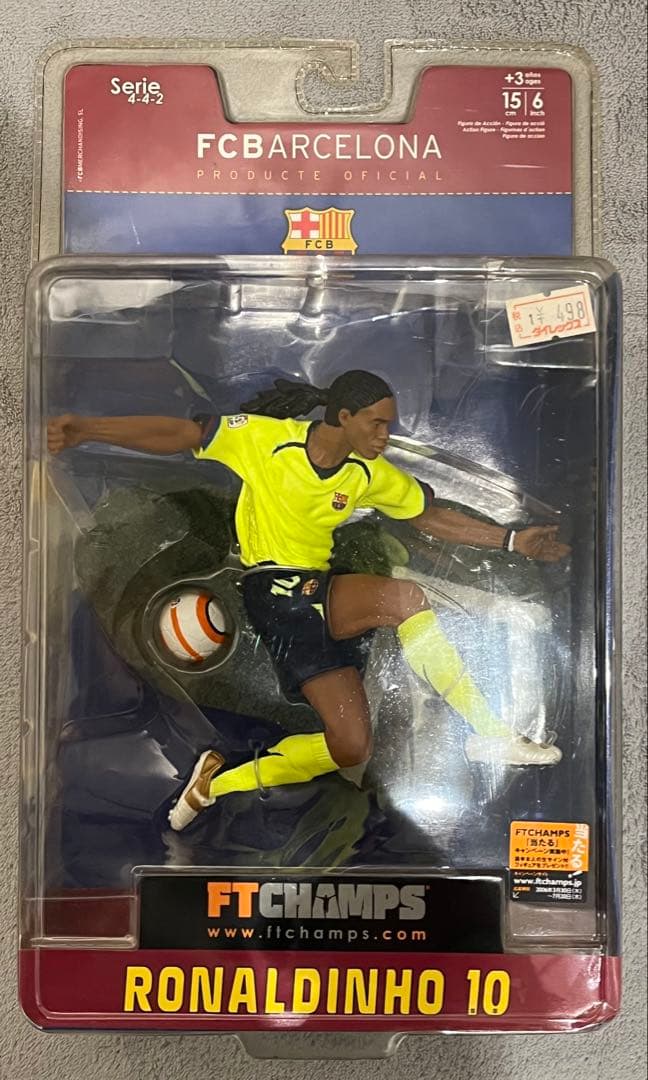 【激レア引退記念品】ロナウジーニョ フィギュア 2種セット FCバルセロナ