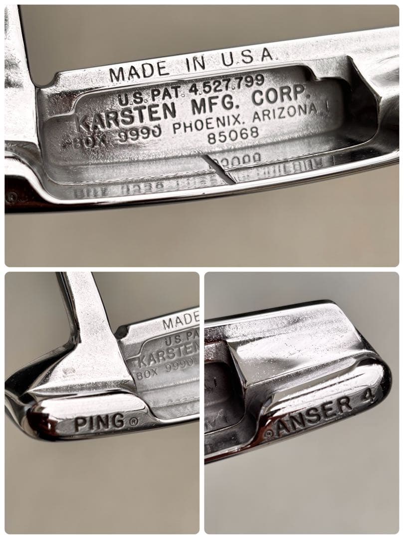 PING ANSER 4 ステンレス パターヴィンテージ ピンアンサー オールド