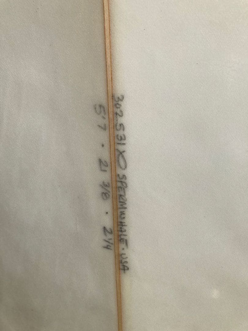 CHANNEL S サーフボード 5’7” クアッド4フィン付き