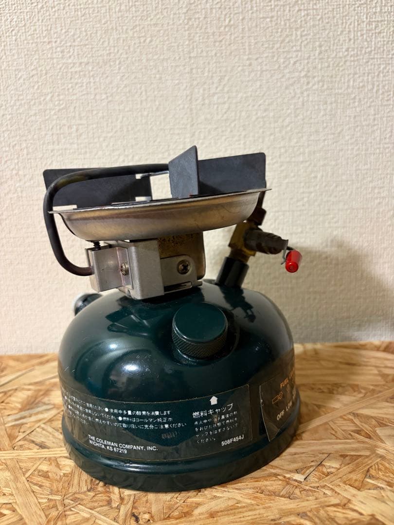 Coleman 508A シングルバーナーコンロ　とろ火出来ます
