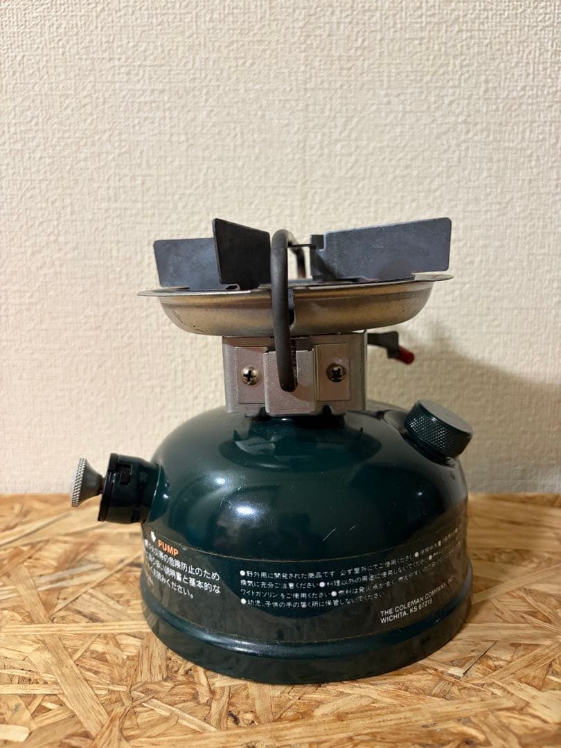 Coleman 508A シングルバーナーコンロ　とろ火出来ます
