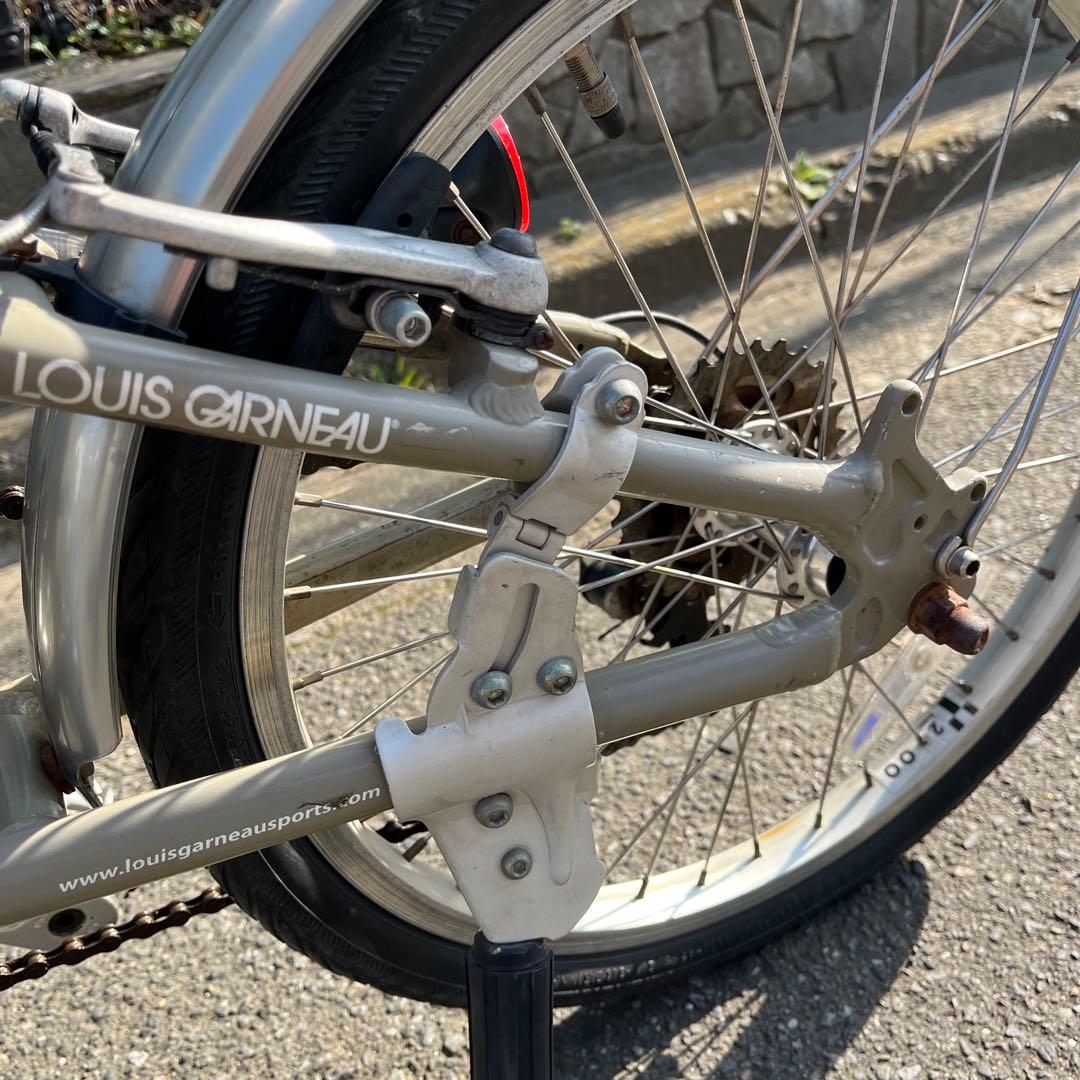 ルイガノLOUIS GARNEAU MV1 ミニベロ小径自転車【ジャンク品】