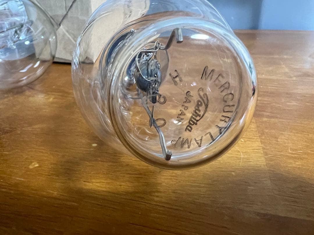 最終値下げ透明水銀灯H80(2個セット)
