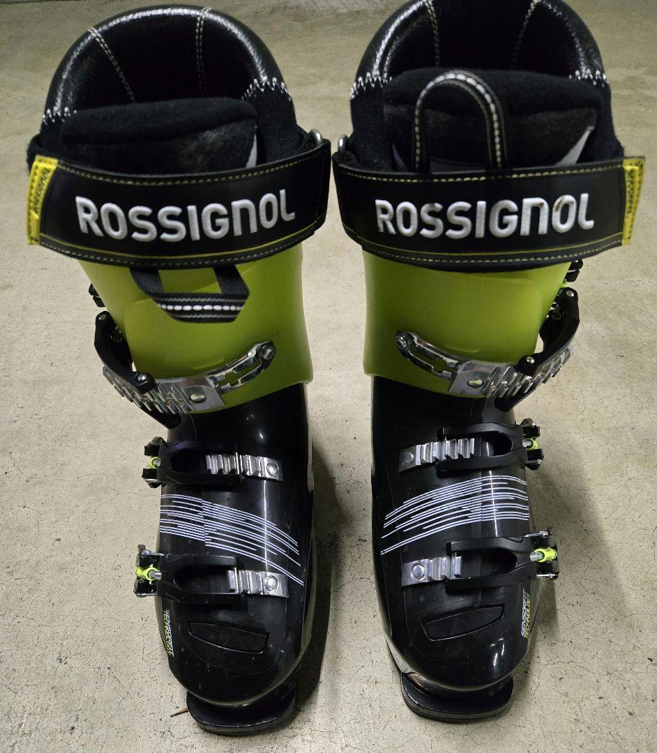ROSSIGNOL スキーブーツ EVO70 ブラック/イエロー26.5センチ