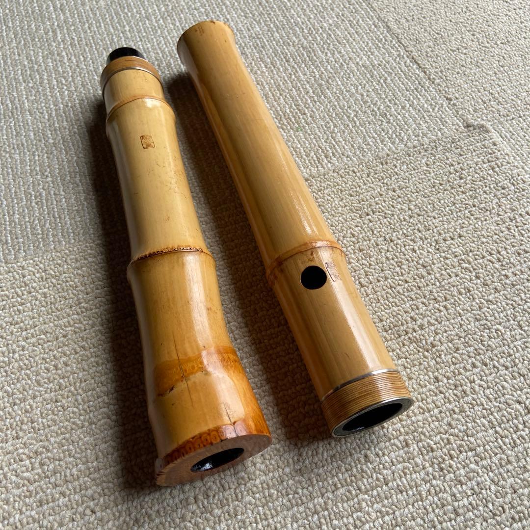 243尺八一尺六寸管蛍童銘ニ印