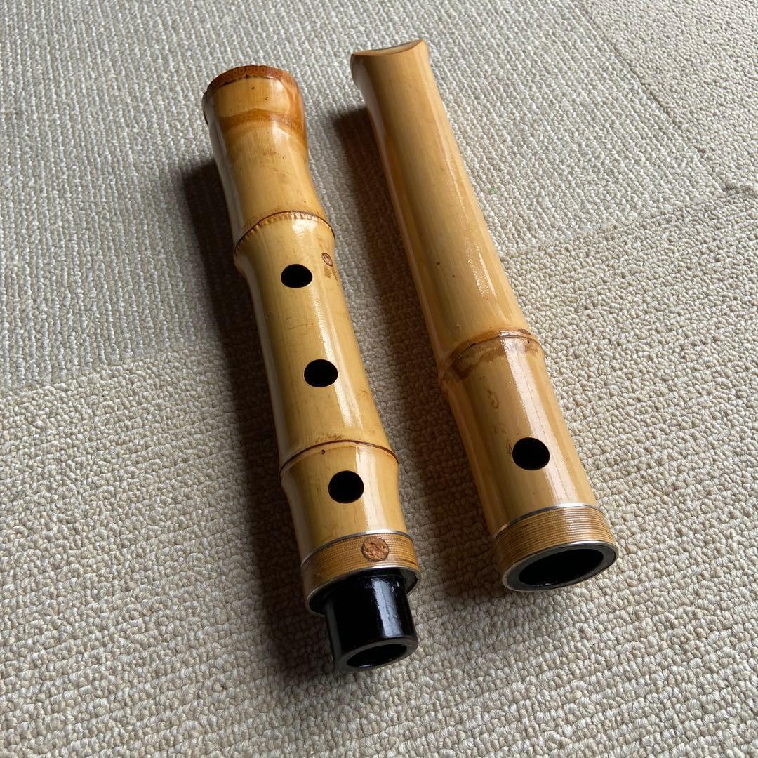 243尺八一尺六寸管蛍童銘ニ印