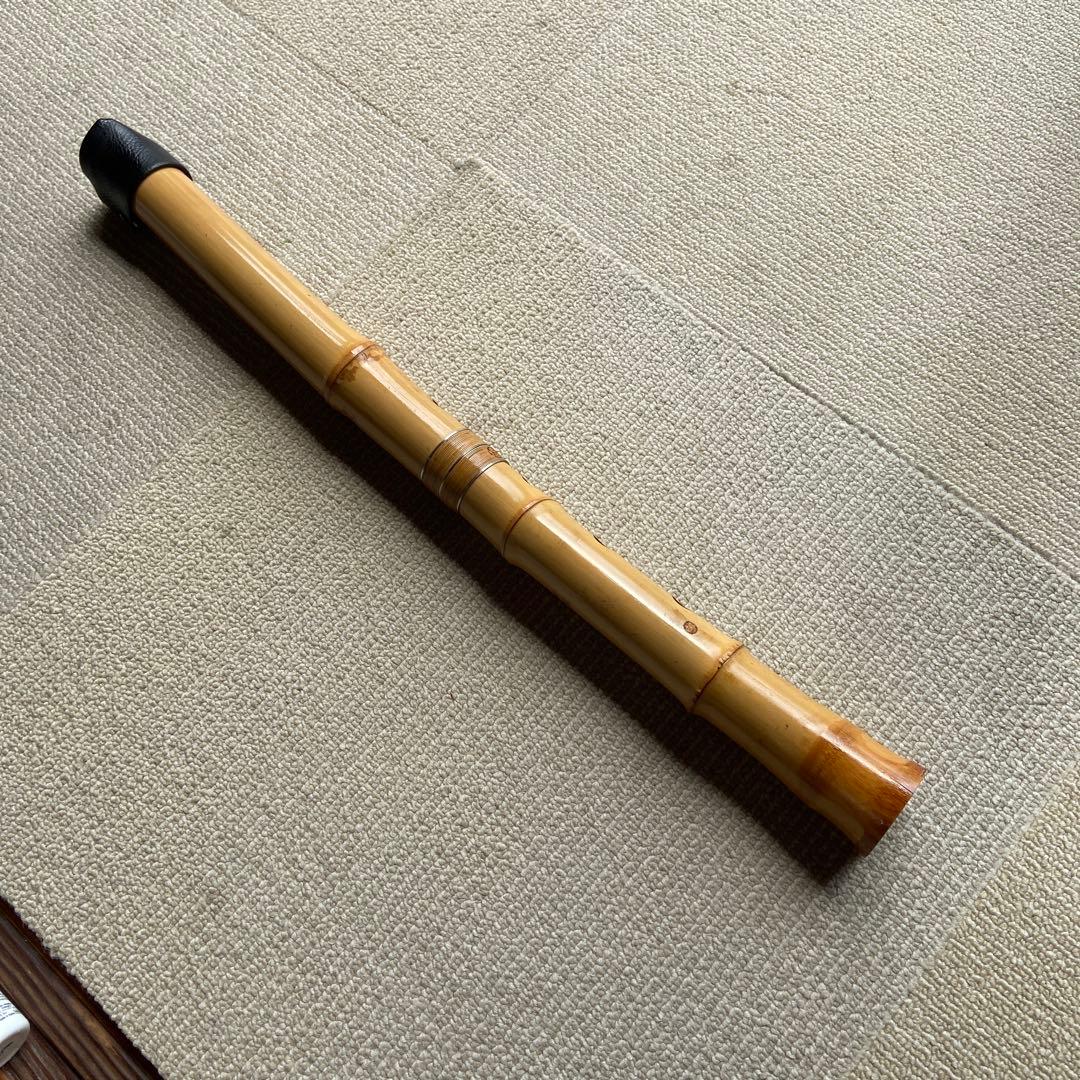 243尺八一尺六寸管蛍童銘ニ印