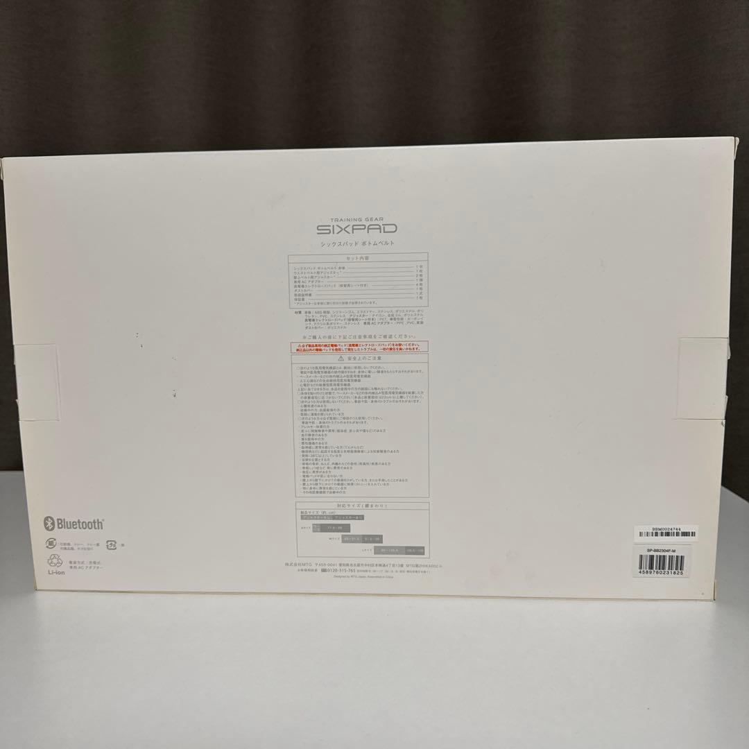 新品未使用 MTG SIXPAD シックスパッド ボトムベルト Mサイズ