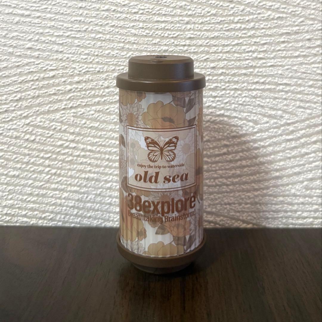 【ぬる】38灯 oldsea Vintage flower brown