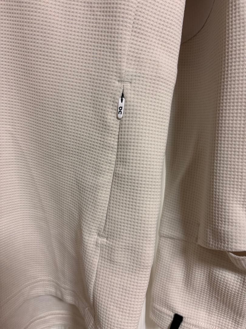On オン Climate shirts ハーフジップ/レディースS/Ivory