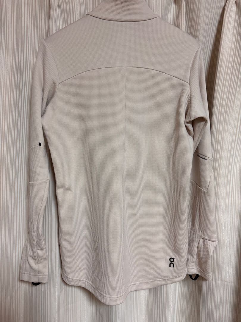 On オン Climate shirts ハーフジップ/レディースS/Ivory
