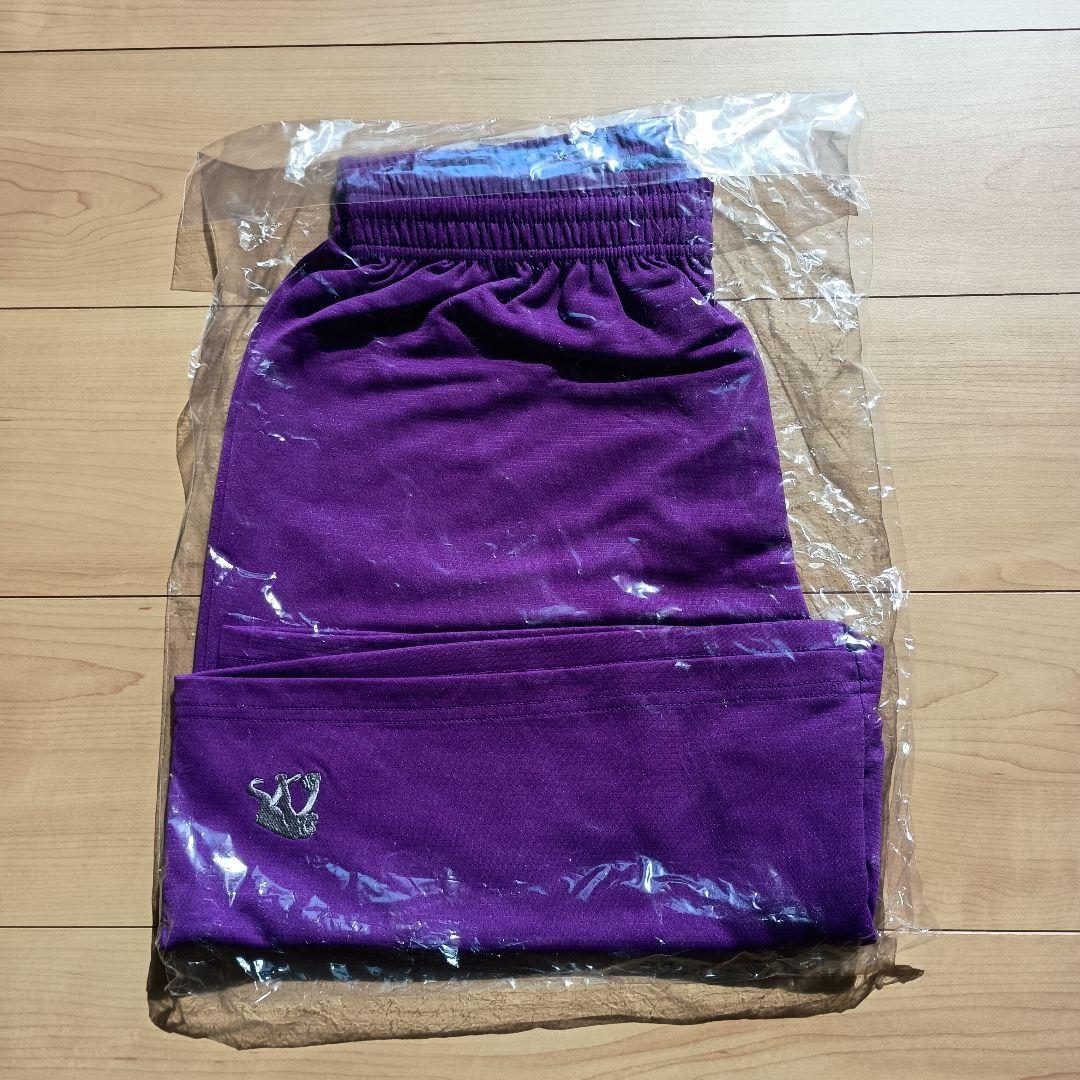 【新品未開封品】エゴザル　バスパン　Tシャツ　紫　黒　XL