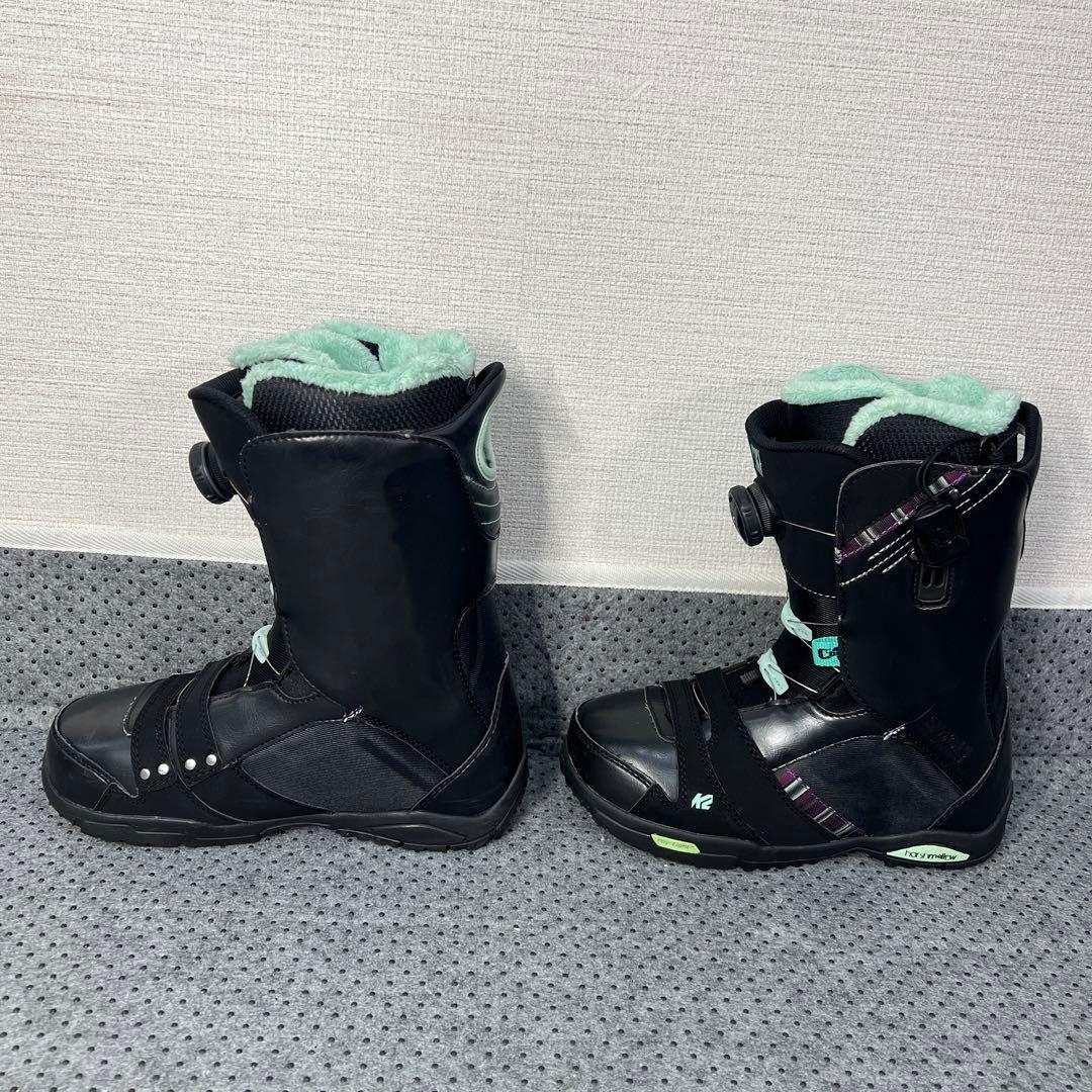 １回使用 K2 PASSAGE 24cm BOA レース スノーボードブーツ
