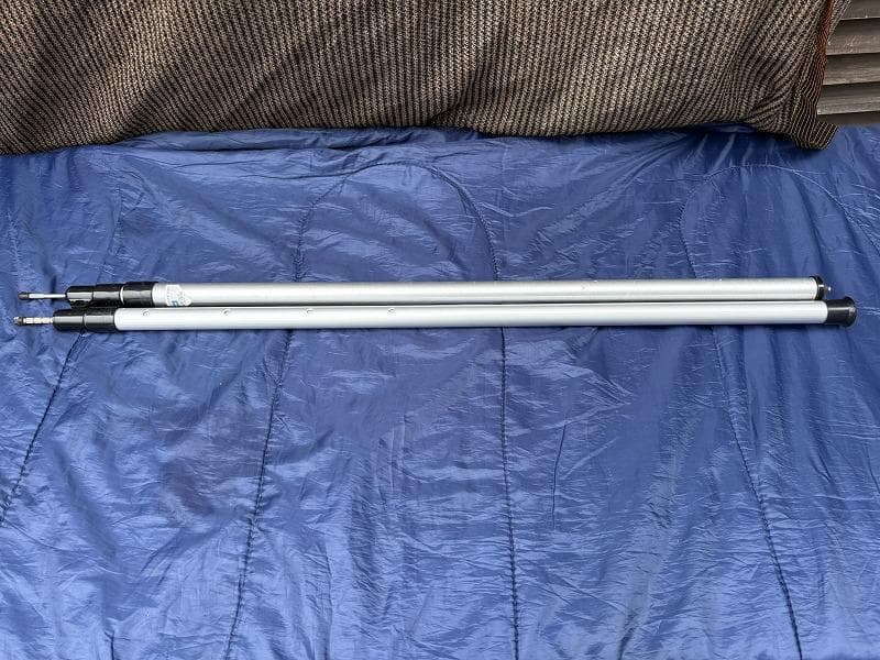 美品！ peak HDタープ シールド ヘキサPro. S ポール付き