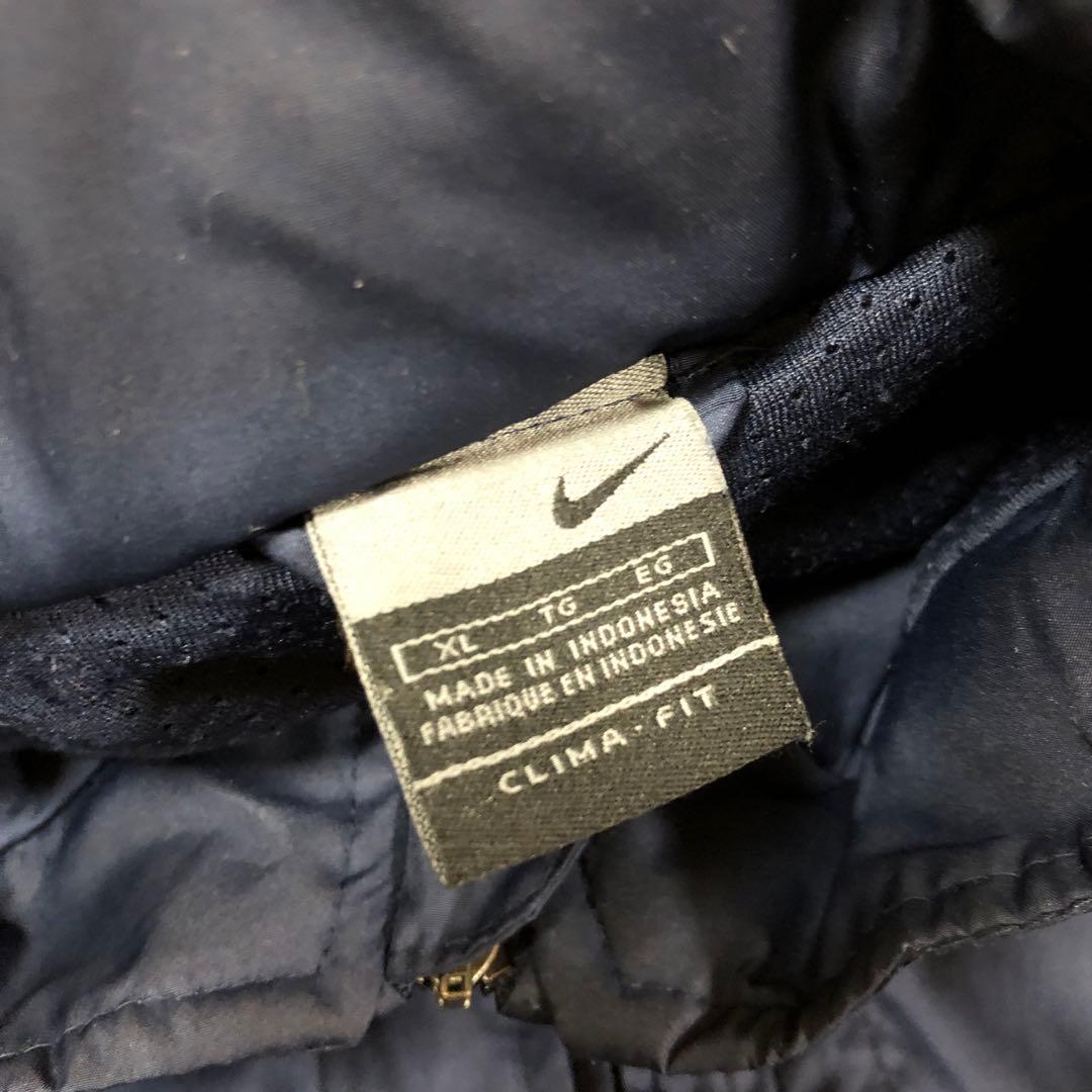OLD NIKE インテル サッカー ジャケット ウィンドブレーカー　ネイビー