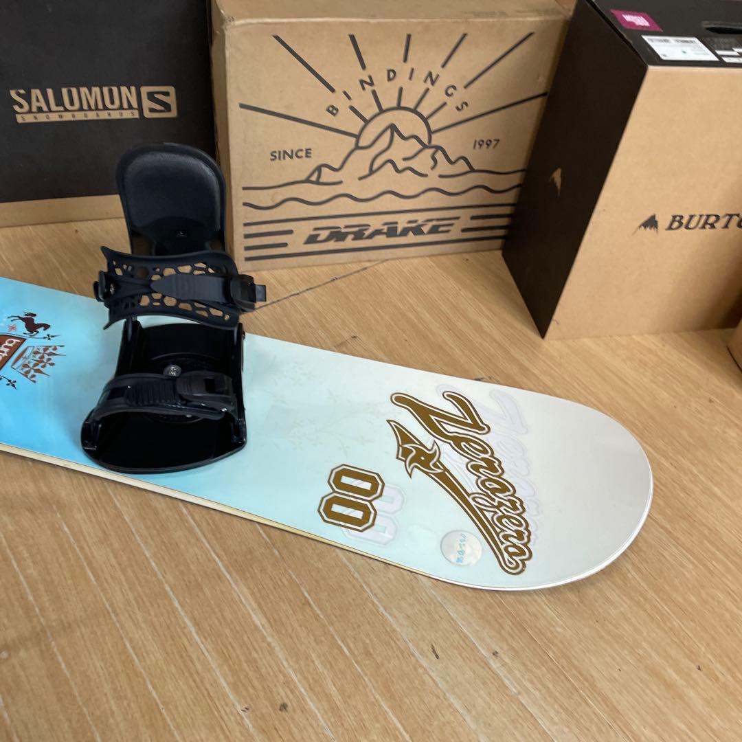 BURTON×ZUMA　バートン　未使用バイン付　スノーボードセット