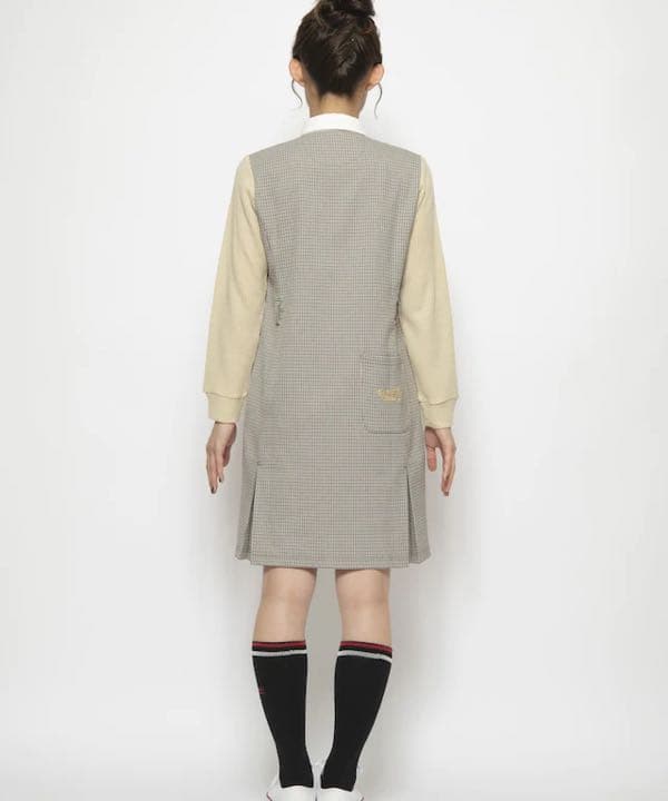 新品タグ付きNo.7 Samantha Thavasa  千鳥チェックワンピース