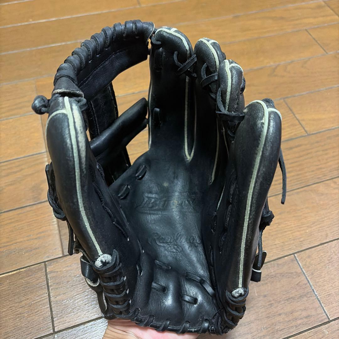 Rawlings ローリングス　軟式グローブ 黒