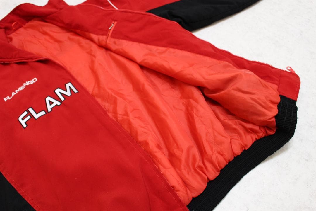 【美品】メンズXXL　ブラジル　CR　フラメンゴ　中綿　ジャケット