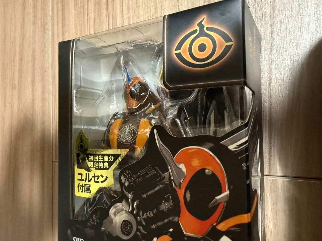 顔面劣化なし！★アクリルロゴ＋バイク付！　仮面ライダーゴースト　フィギュアーツ
