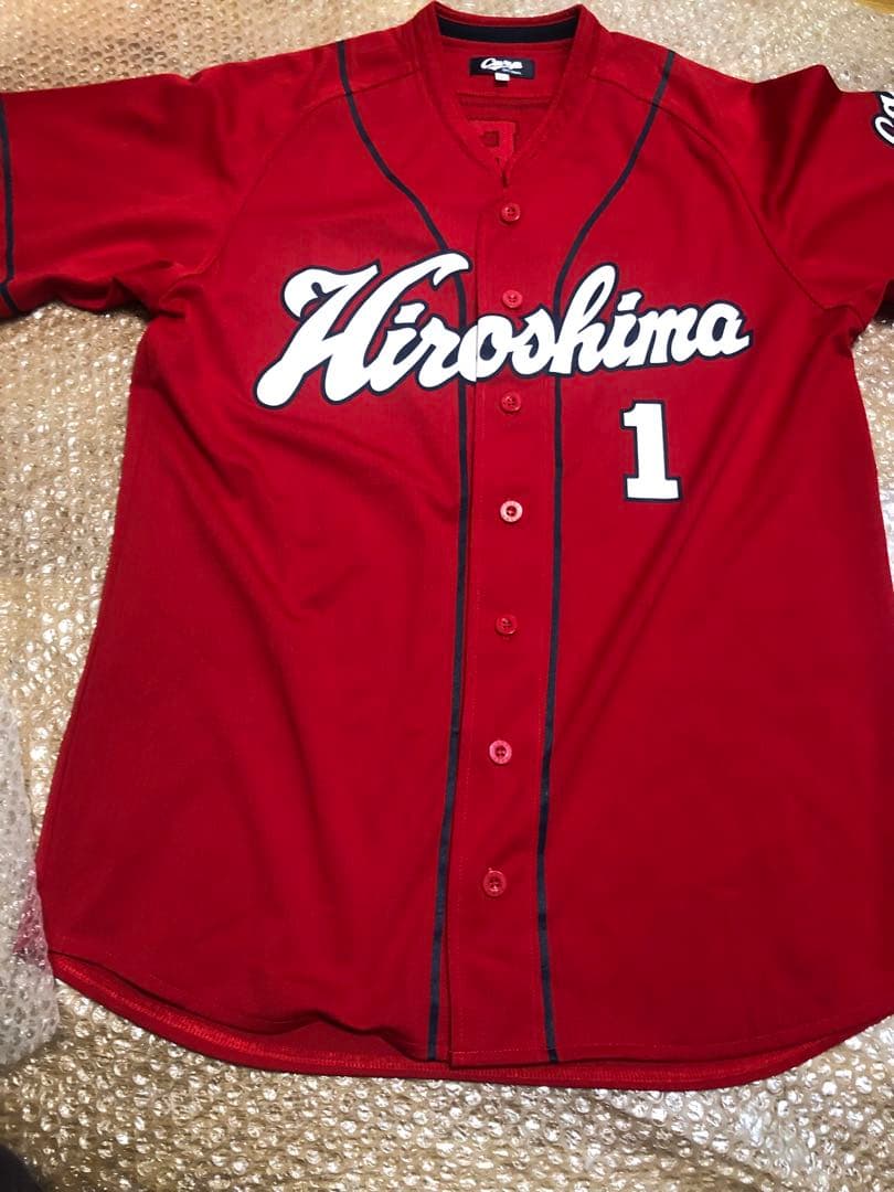 広島東洋カープ　神！前田智徳　直筆サイン入りユニフォーム　 Lサイズ‼️