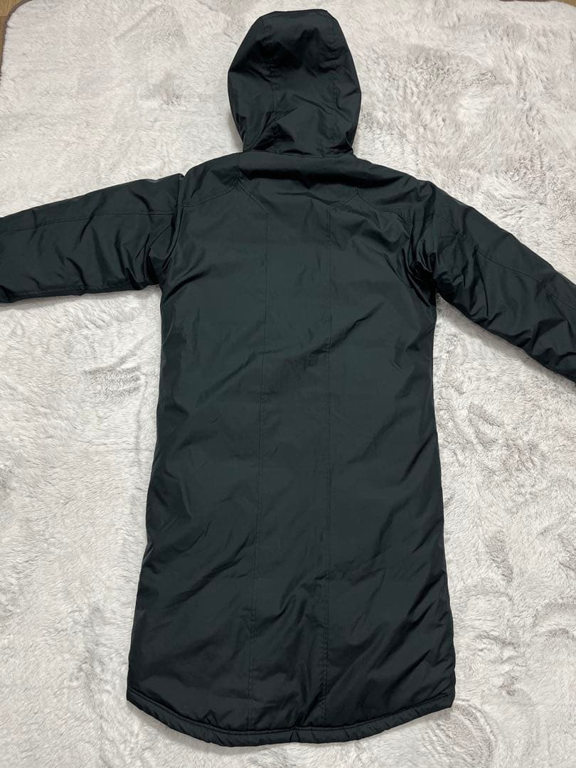 UNDER ARMOUR　防風防寒 中綿 ロングコート ベンチコート　ブラック