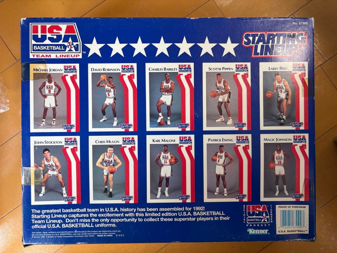 【希少】1992 NBA ドリームチーム フィギュア 10体セット ジョーダン
