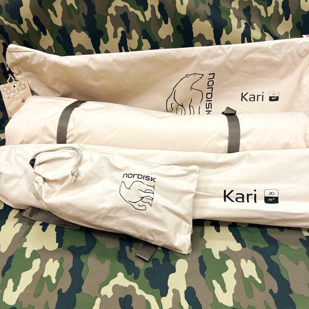 新品　ノルディスク　カーリ20 タープ　142018