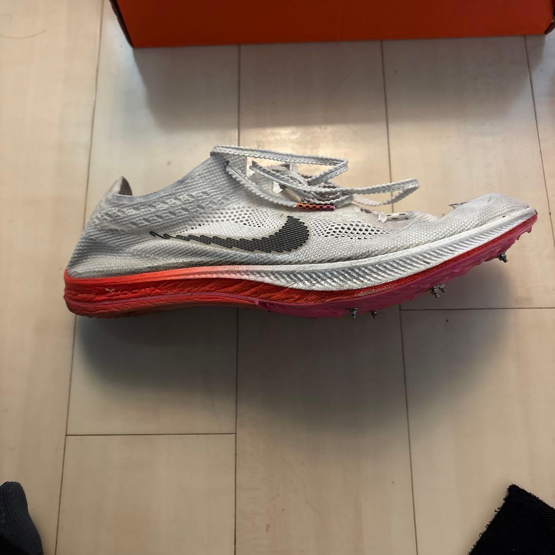 Nike スパイクシューズ ホワイト/オレンジ26.5cm