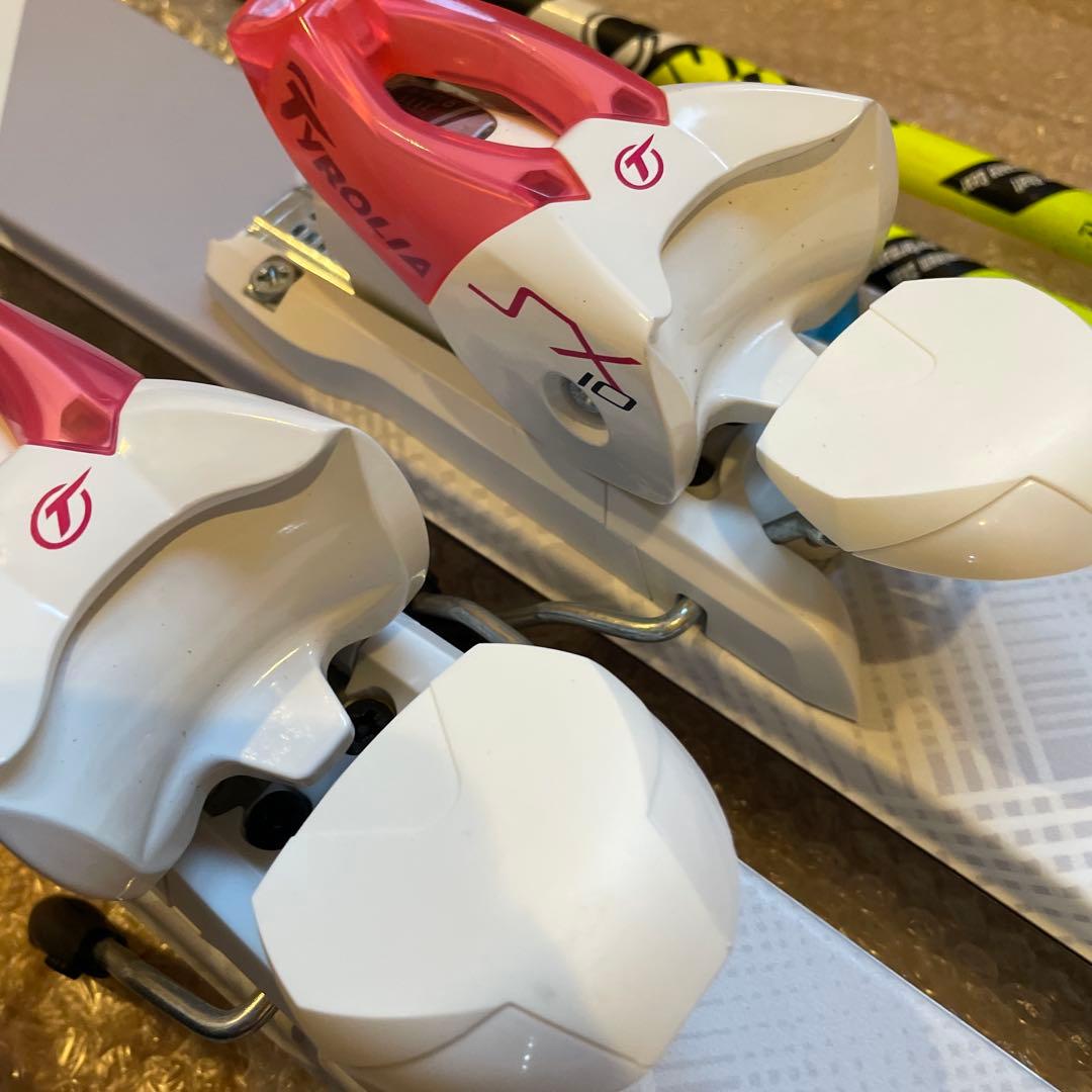 1回使用　hart スキー板　140 ストック　HEAD LEKI 2本セット